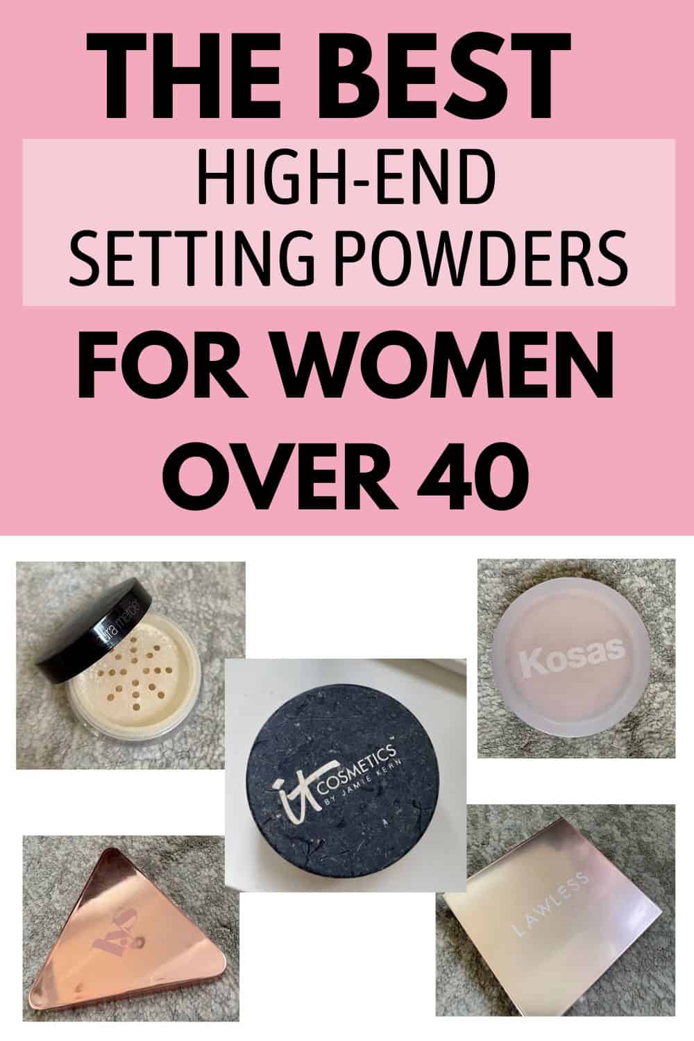 The Best Setting Powder for Mature Skin Over 40
