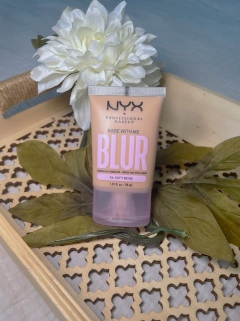 NYX Bare With Me Blur Skin Tint Foundation Review - Coffee & Makeup