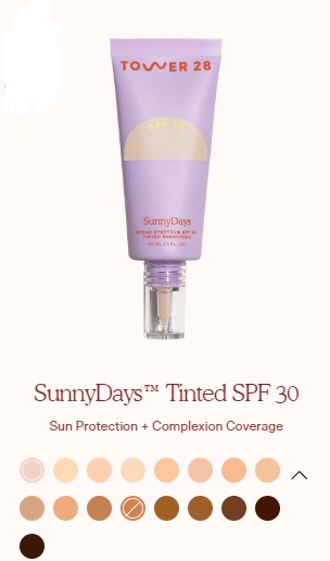 Tower 28 Tinted Sunscreen Foundation