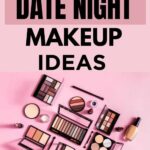 pinterest graphic of assorted makeup